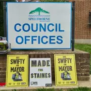 Swifty the Spot Cleaner Applies to Run for Staines Mayor in Local Election