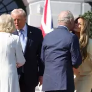 Trump Breaks Royal Protocol Again as He Welcomes King Charles to US