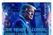 Trump Shares QAnon Meme ‘The Storm is Coming’ on Truth Social