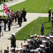 US Military Upside-Down Union Flag Blunder During King Charles Visit