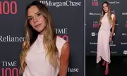Victoria Beckham Addresses Family Feud While Showcasing Style at TIME Summit
