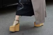 Victoria Beckham Revives Wedge Heels for Modern Fashion Statement