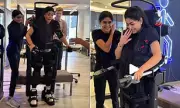 Woman Walks Again After Decade Using Revolutionary Exoskeleton Technology
