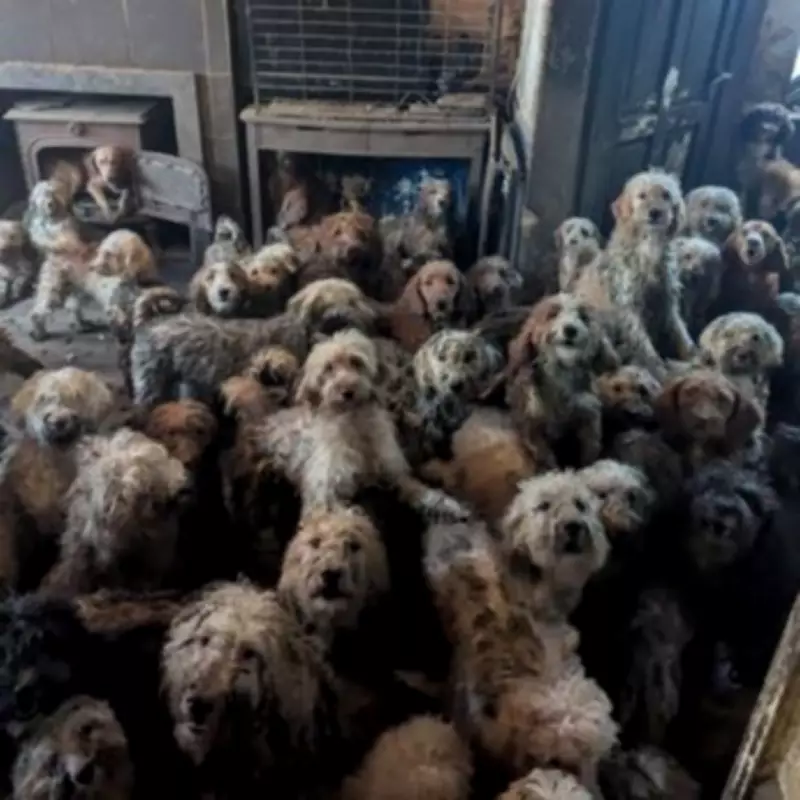 250 Dogs Rescued from Squalid Home Find Loving Forever Homes After Transformation