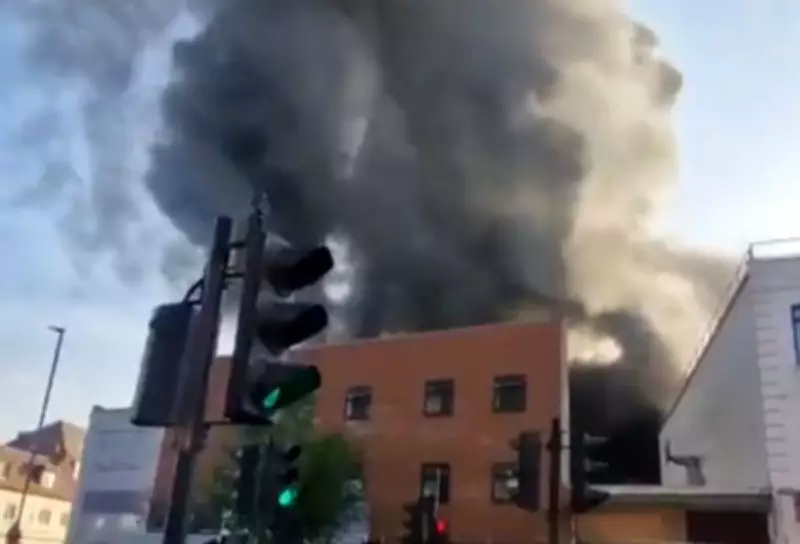 70 Firefighters Battle Blaze at Kosher Supermarket in Golders Green