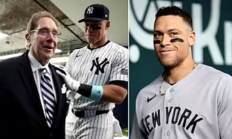 Aaron Judge leads tributes to legendary Yankees announcer John Sterling