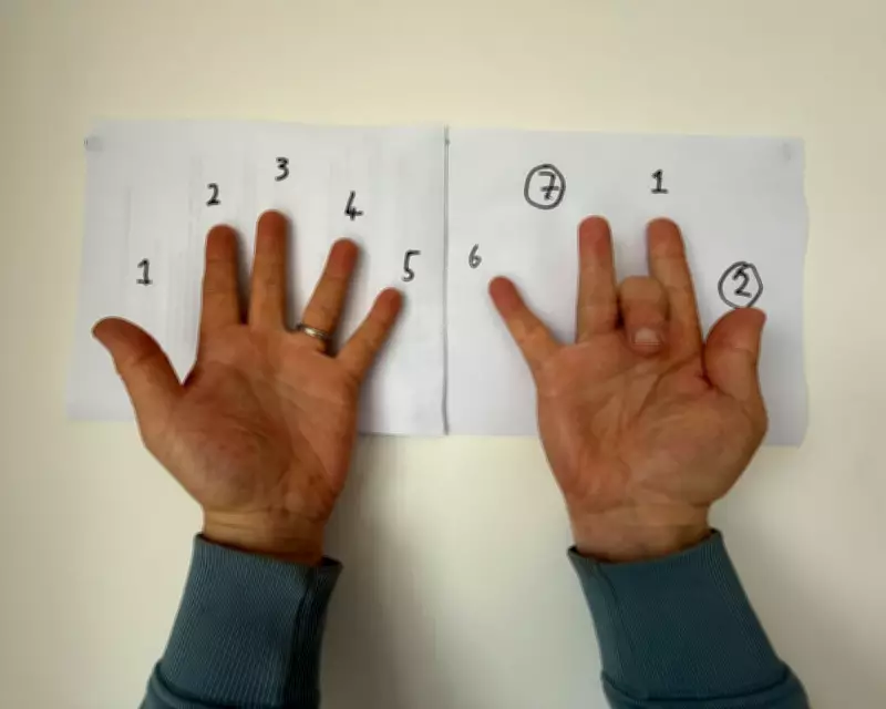 Adrian Chiles Reveals a Failsafe Trick for the Nine Times Table