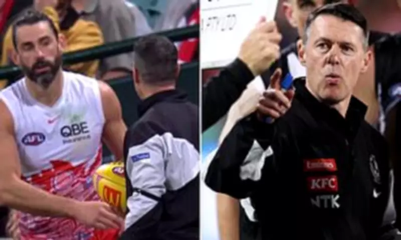 AFL Clubs Question Collingwood Coach McRae's Sideline Behaviour