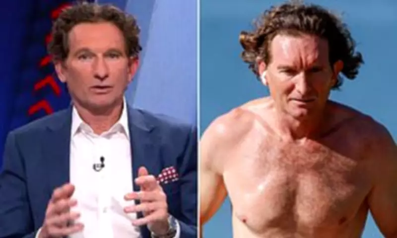 AFL Legend James Hird Hospitalised After Throat Blockage on Live TV