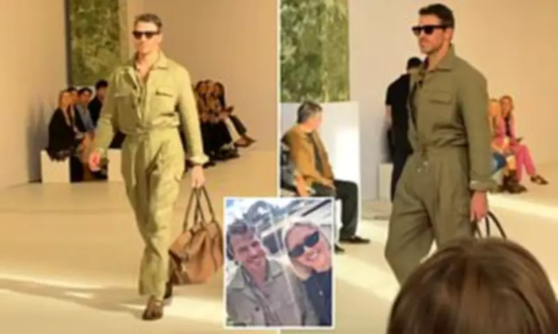 AFL Star Isaac Smith Stuns at Australian Fashion Week on Catwalk