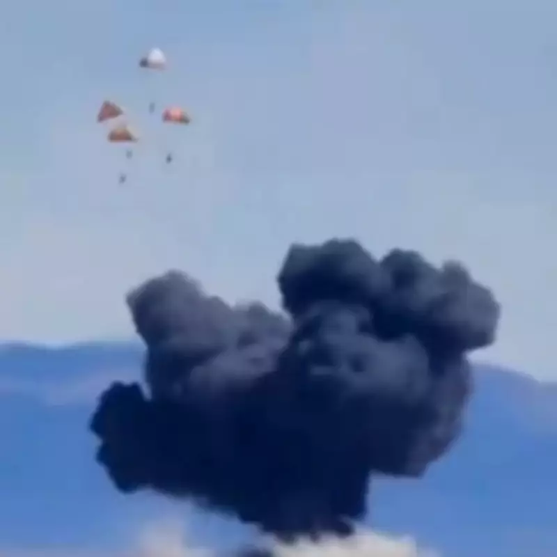 Aircraft Collides at Idaho Air Show, Four Parachutes Seen