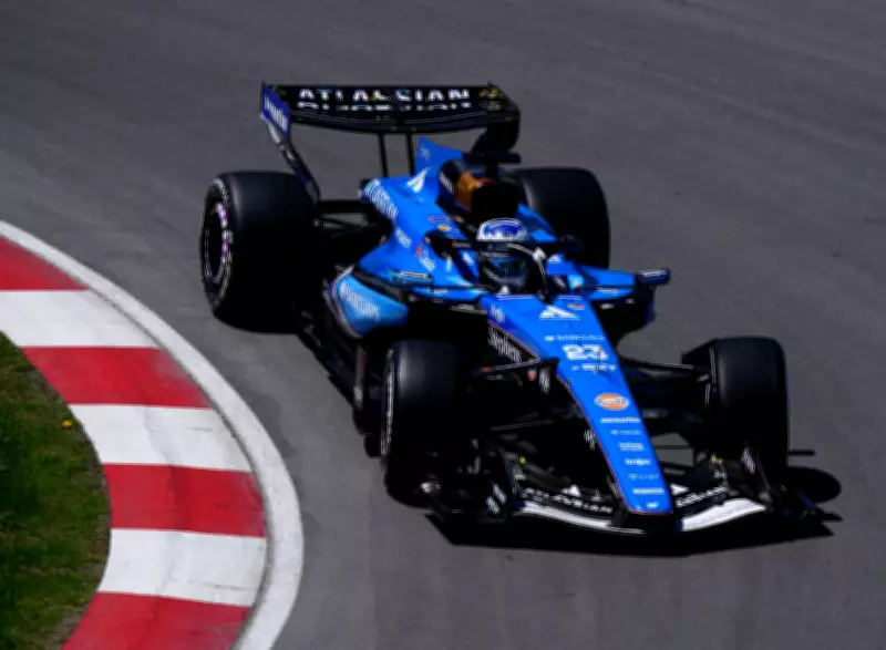 Alex Albon Hits Groundhog, Crashes in Canadian GP Practice