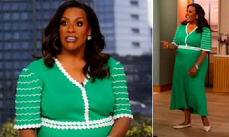 Alison Hammond Stuns in Green Tea Dress After 11-Stone Weight Loss