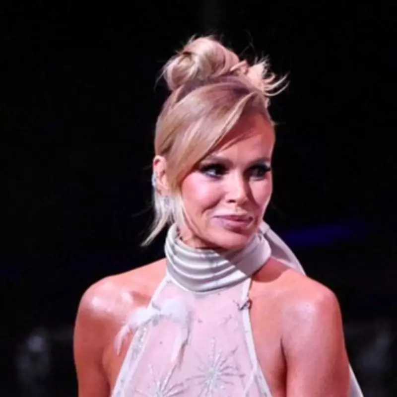 Amanda Holden Stuns in Sheer Dress on Britain's Got Talent Semi-Final