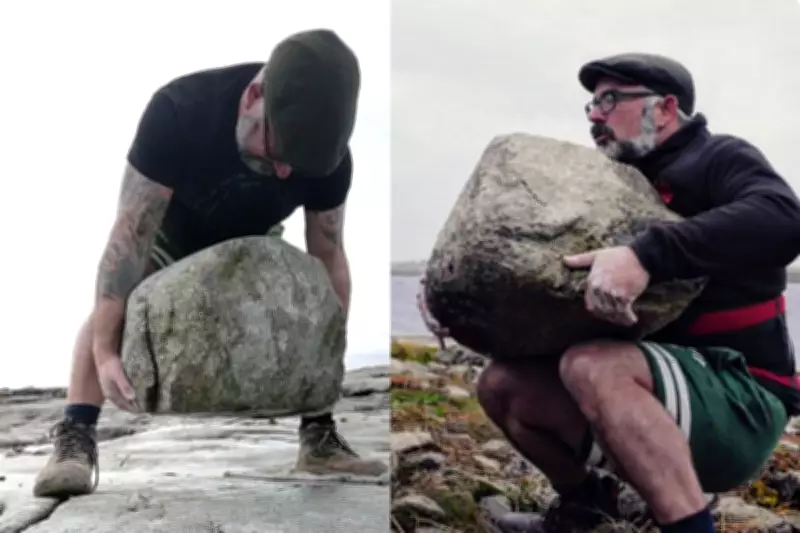 Ancient Irish Stone Lifting Transforms Man's Fitness and Heritage