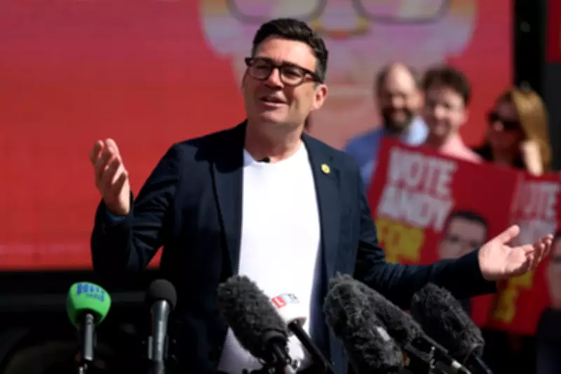Andy Burnham's By-Election Launch Hints at Ambition to Replace Starmer