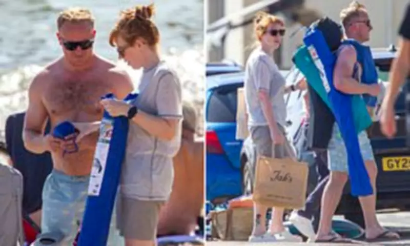 Angela Rayner Enjoys Brighton Beach Amid Labour Turmoil