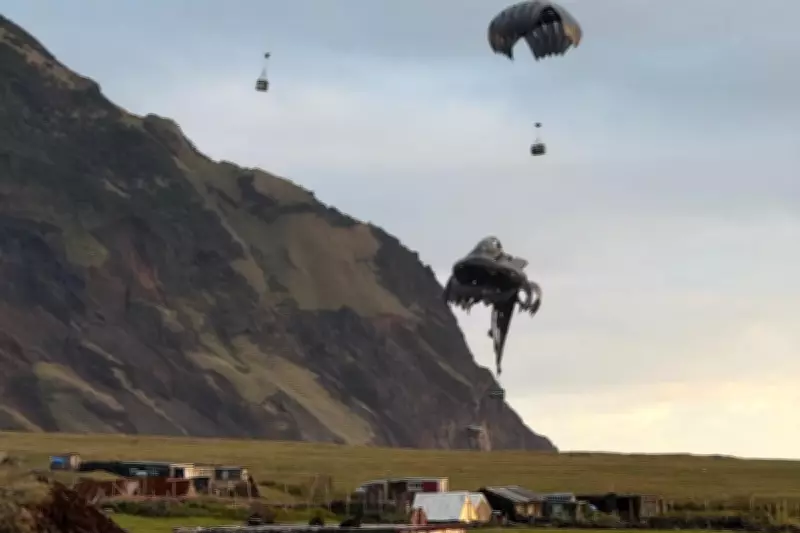 Army Parachutes onto Tristan da Cunha to Aid Suspected Hantavirus Case