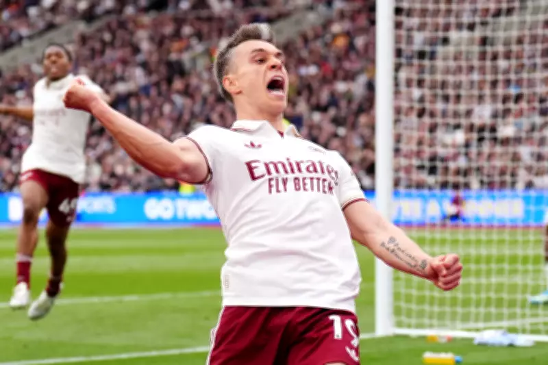 Arsenal Edge West Ham 1-0 to Close In on Premier League Title