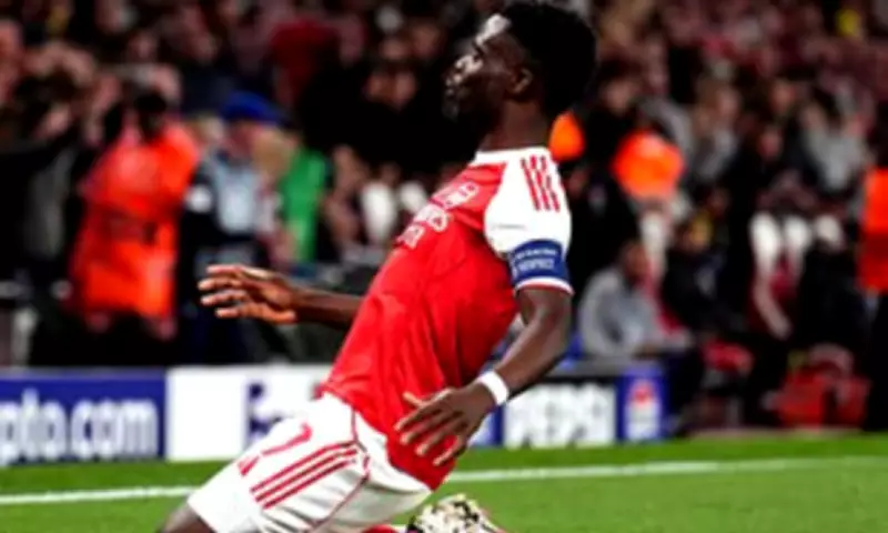 Arsenal Fans Erupt as Saka Seals Champions League Final Berth