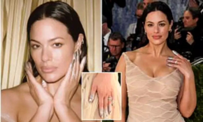 Ashley Graham Stuns at 2026 Met Gala with Silver Spray-Painted Nails