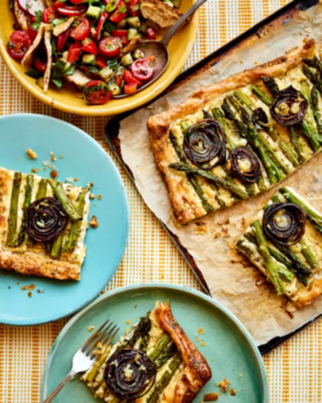 Asparagus and Za'atar Tart: Sami Tamimi's Palestinian Spring Recipes