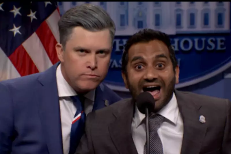 Aziz Ansari's SNL Cold Open Mocks Kash Patel and Pete Hegseth