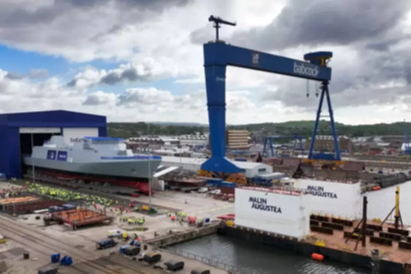 Babcock Takes £140M Hit from Reworks to Royal Navy Type 31 Frigates