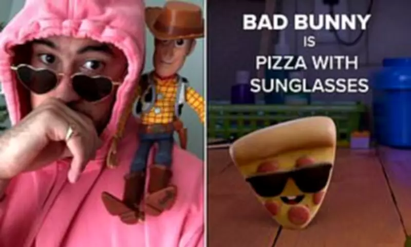 Bad Bunny Joins Toy Story 5 as Pizza with Sunglasses After Viral Toy Videos