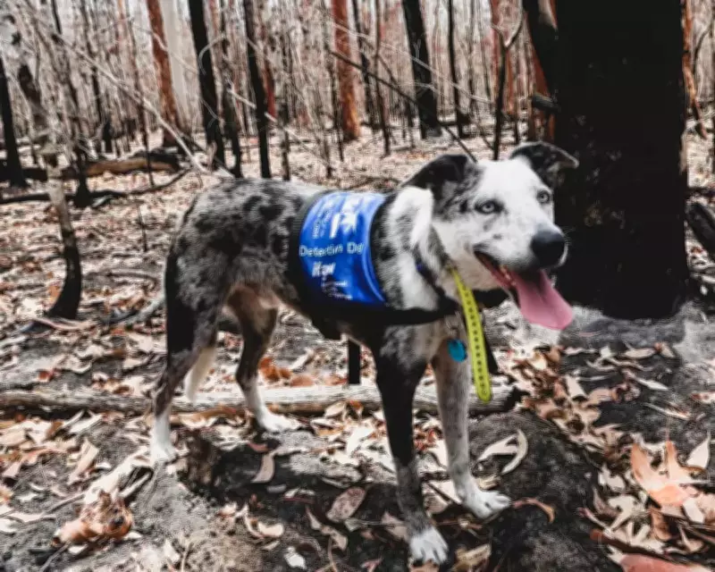 Ball-obsessed rescue dog sought to replace koala-sniffing hero Bear