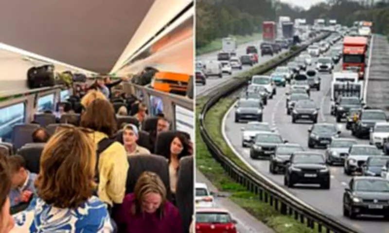 Bank Holiday Travel Chaos: Train Strikes and Traffic Jams Hit UK