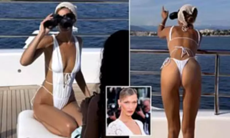 Bella Hadid Relaxes on Superyacht After Daring 50-Foot Yacht Jump