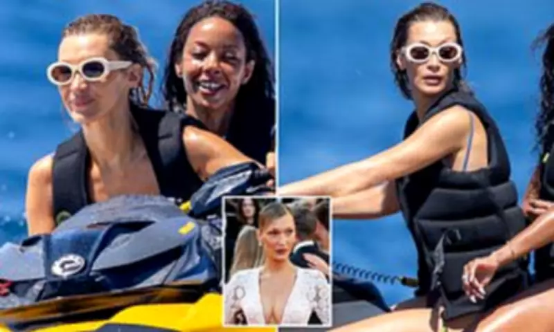 Bella Hadid Shows Off Jet Ski Skills During Cannes Break