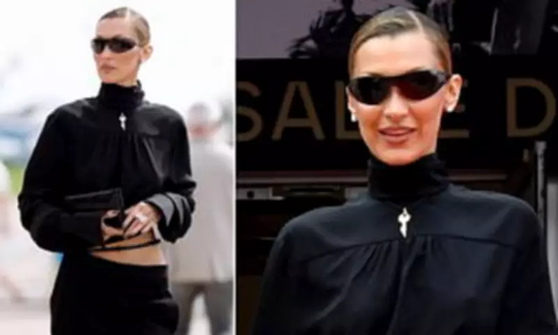 Bella Hadid Wears Palestine Key Necklace at Cannes in Tribute to Heritage