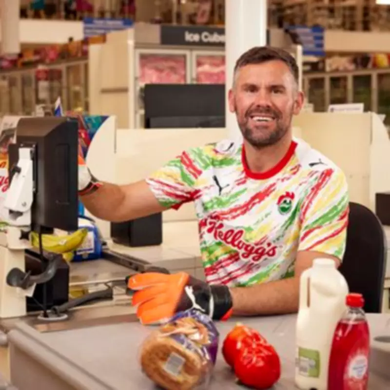 Ben Foster Shoots Penalties in Supermarket to Launch Kellogg's Football Camps