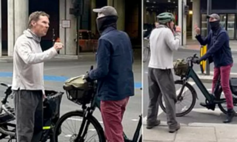 Benedict Cumberbatch in Heated Ten-Minute Row with Cyclist Over Red Light