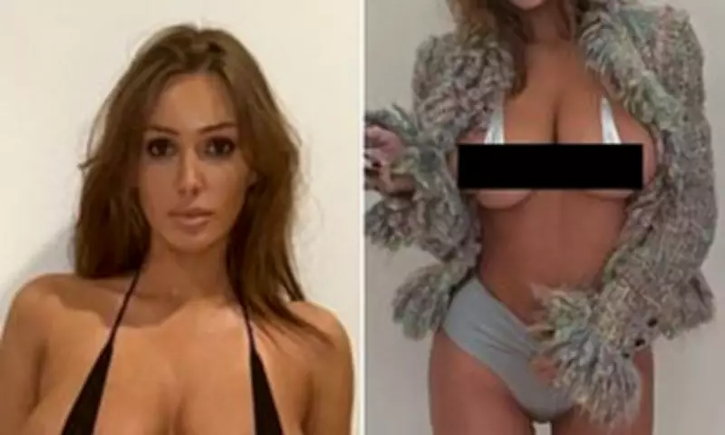 Bianca Censori Dares in Tiny Silver Bikini Top in Raunchy New Instagram Post