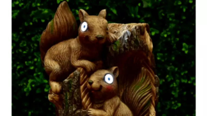 B&M's £20 Solar Squirrel Ornament 'Adds Light' to Gardens
