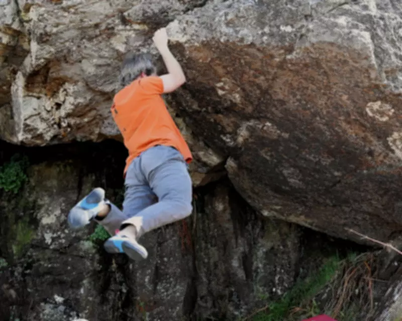 Bouldering Solo on Preseli Hills' Volcanic Rock: A Hilltop Reward