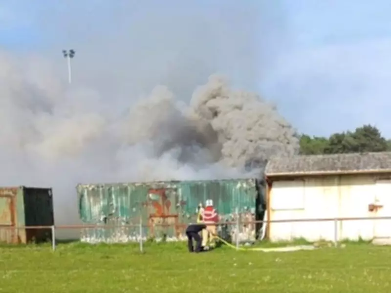 Boy, 13, arrested for attempted murder after setting fire with child inside