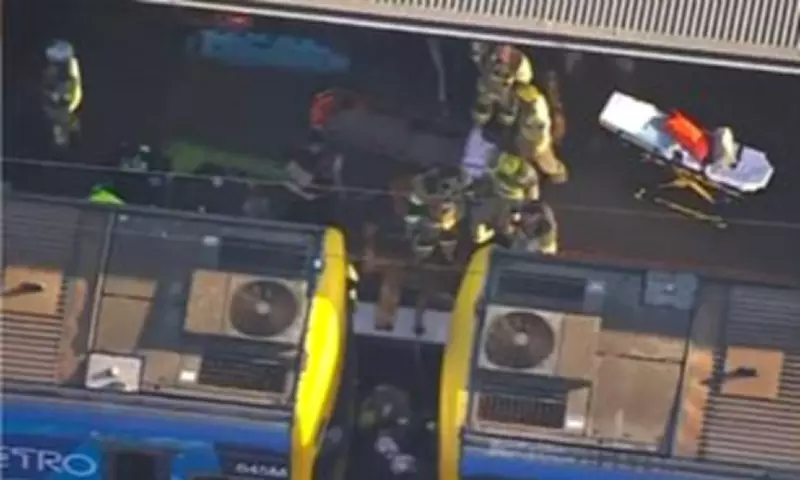 Boy Critical After Train Drags Him by Backpack at Station