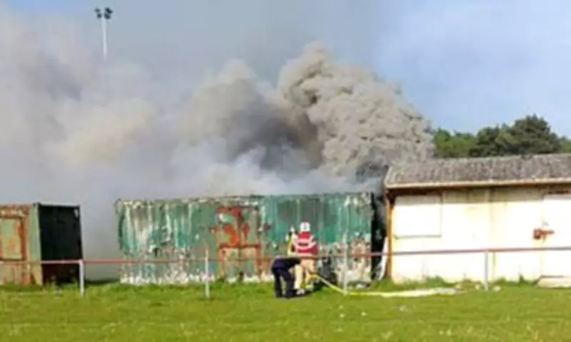 Brave Dads Rescue Boy, 11, from Burning Container at Rugby Club