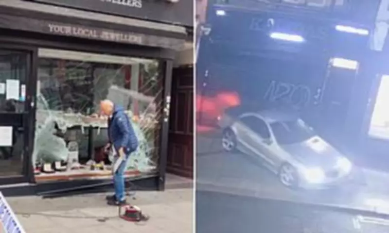 Brazen Ram-Raid on London Jeweller Nets £10,000 Loot