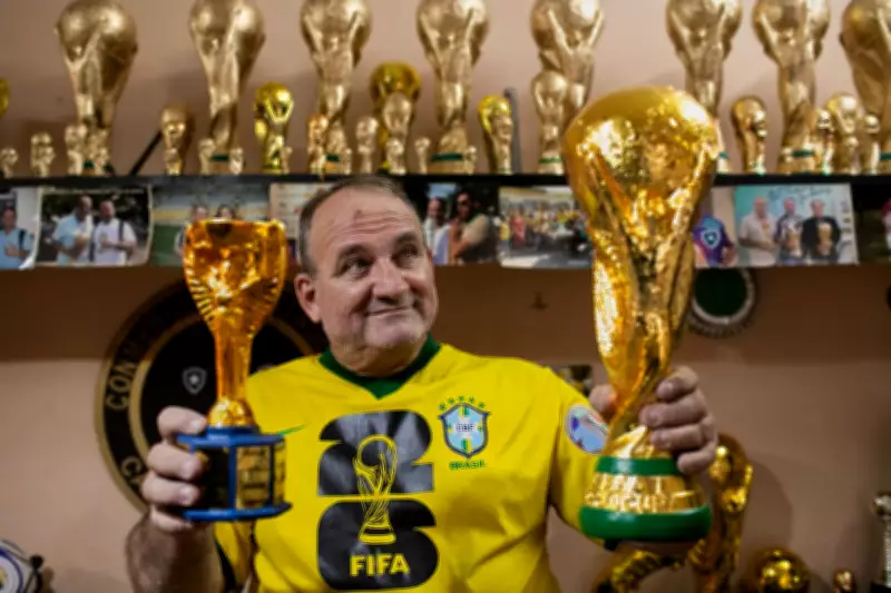 Brazilian Artisan Crafts Replica World Cup Trophies for Fans and Stars