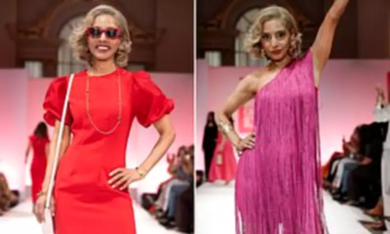 Breast Cancer Survivor Walks Catwalk at Charity Fashion Show After Diagnosis