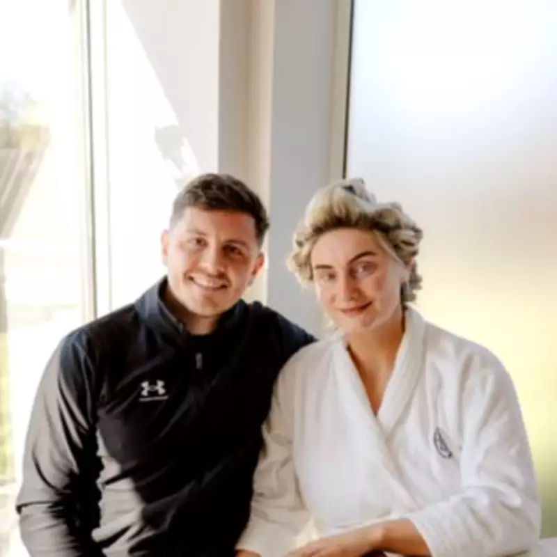 Bride Marries in Dressing Gown and Hair Rollers for 'Reality Check' Wedding
