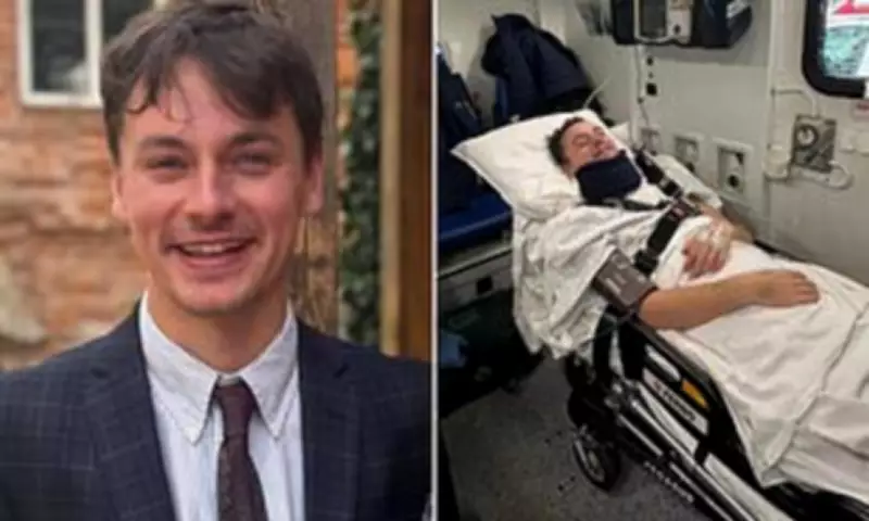 Brit breaks neck in France tree fall, faces huge medical bill without insurance