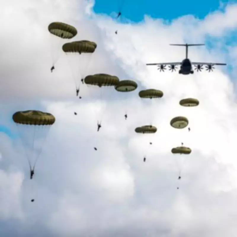 British Army Parachutes onto Tristan da Cunha After Suspected Hantavirus Case