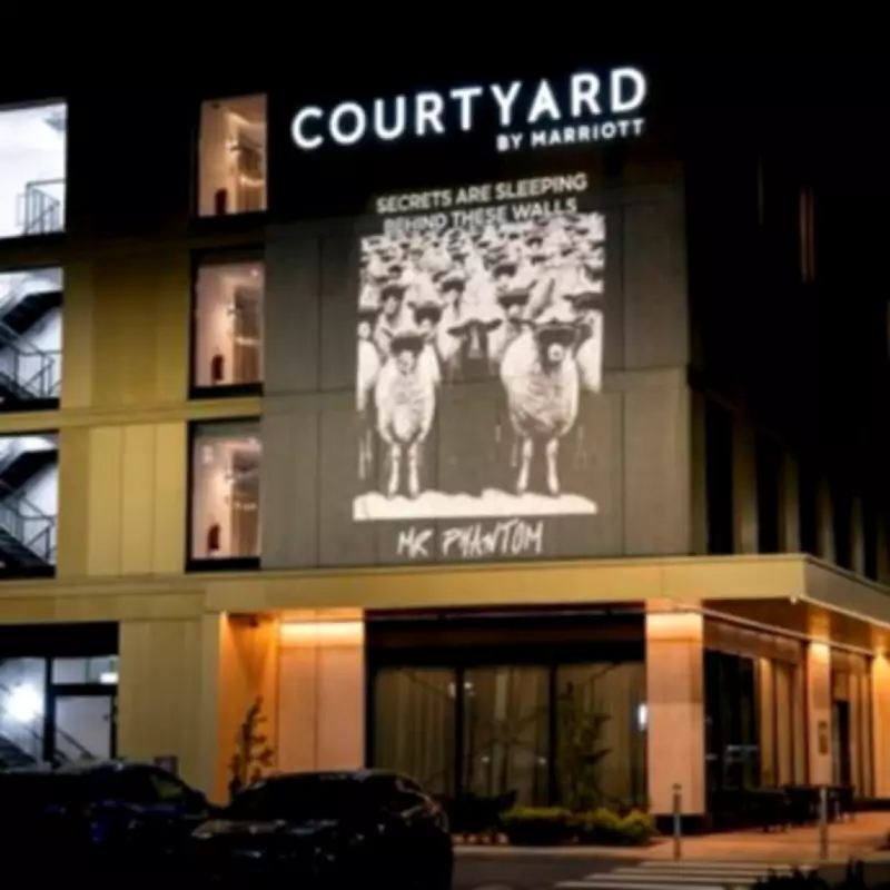 British Artist Infiltrates Celebrity Traitors Hotel in Stunt