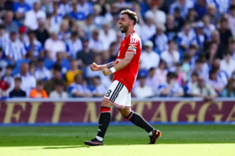 Bruno Fernandes breaks assist record as Man Utd thrash Brighton 3-0